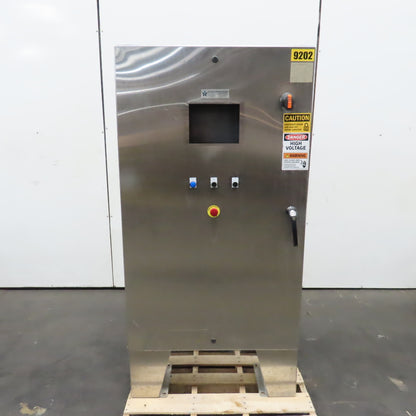Saginaw 72" x 36" x 12" Stainless Steel NEMA 4X Electrical Enclosure W/Backplate