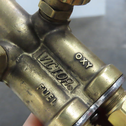 OKI CTR-14 2 Cylinder Oxy-Acetylene Truck Cart W/ Victor Cutting Torch Assy.