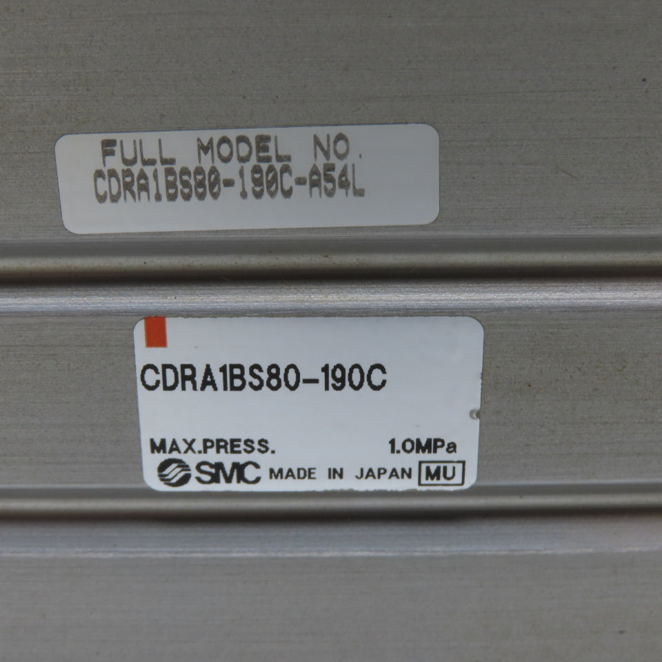 SMC CDRA1BS80-190C-A54L Rotary Actuator 1.0MPa