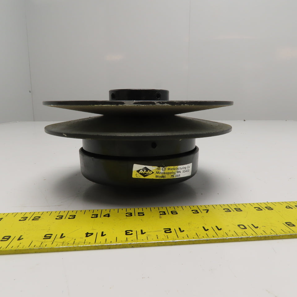 Hi-Lo Manufacturing Co. 75 TBR Variable Speed Pulley 1" Bore