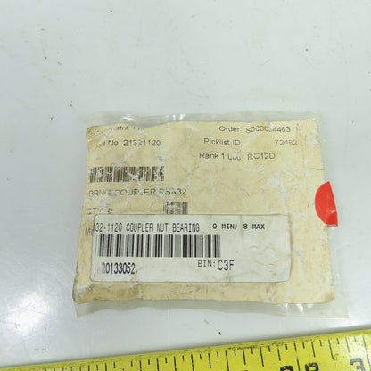 Tolomatic 2132-1120 RSA32 Coupler Nut Bearings Lot Of 9