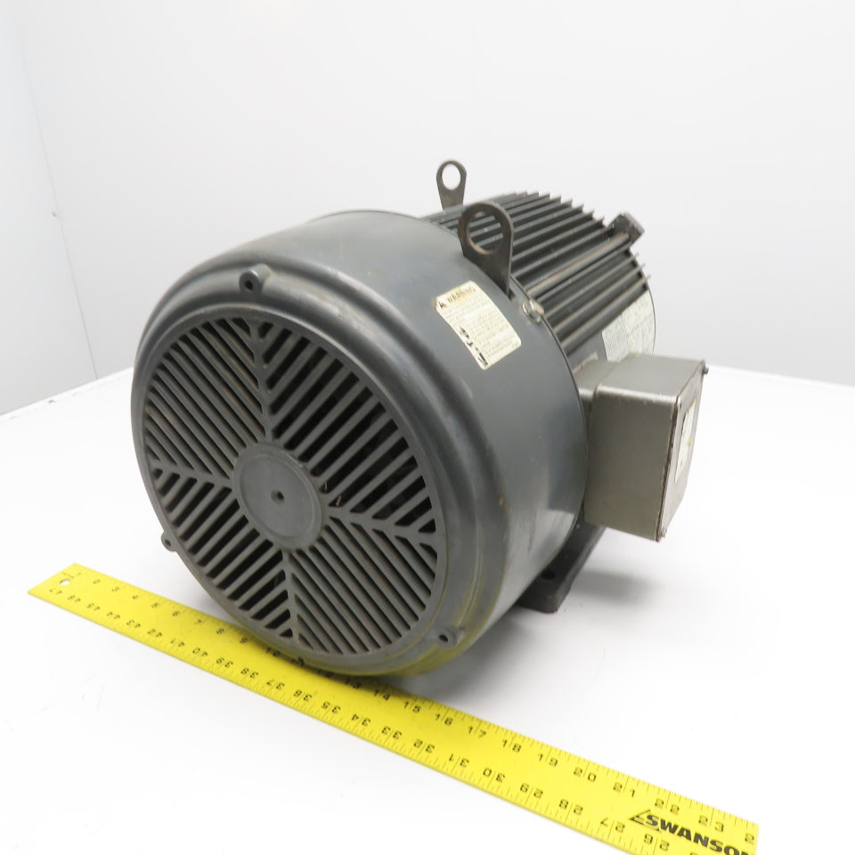 Emerson 4LX26 H17443 15HP Electric Motor 230/460V 1770RPM 254T Frame Tested
