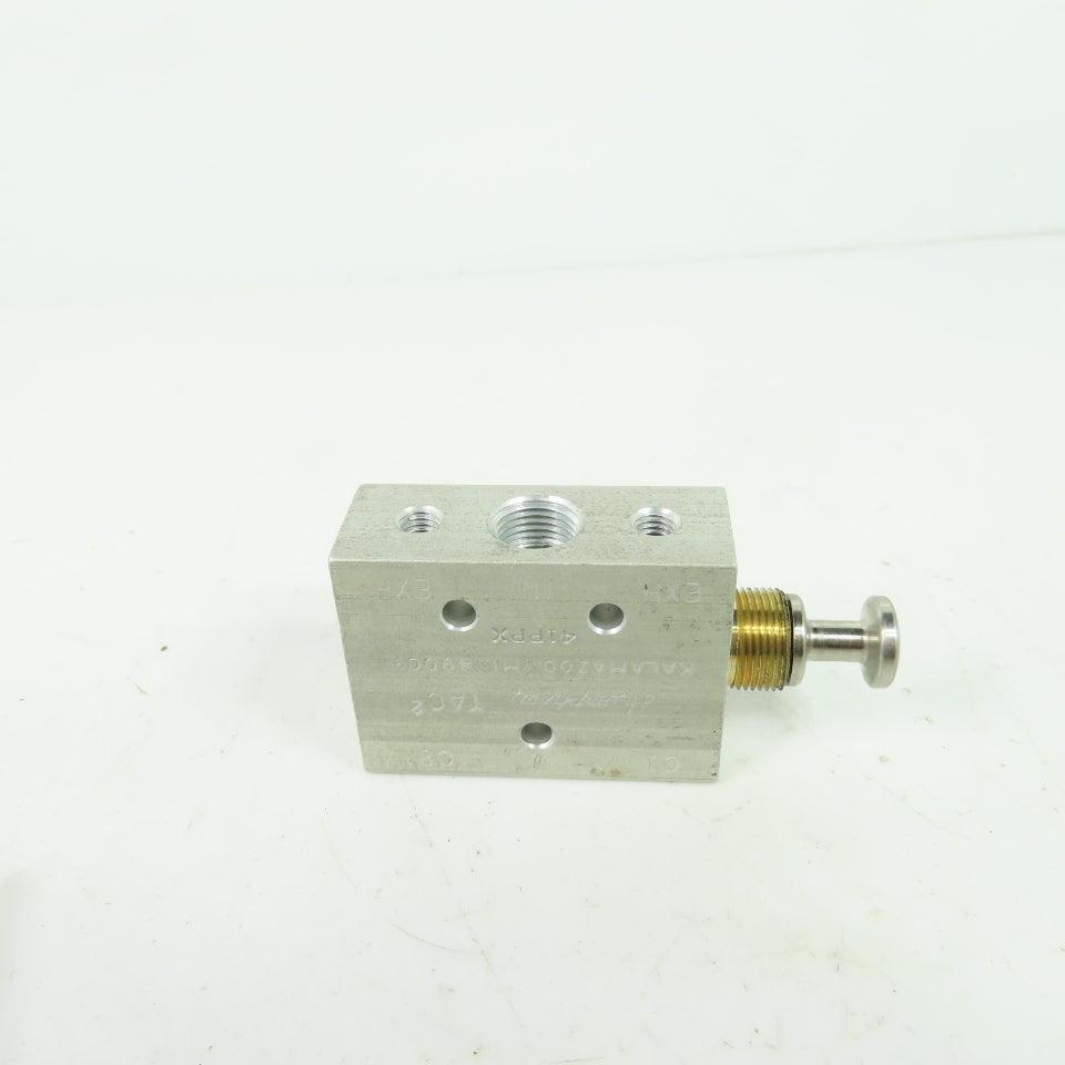 Humphrey 41PPX TAC2 4-Way Push Button Pneumatic Air Valve NEW
