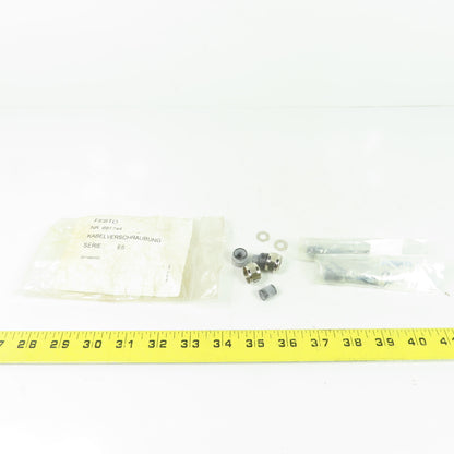 Festo 691744 Cable Glands W/ Spare Parts Lot