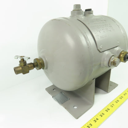 Brunner 2.5 Gallon 200 PSI Horizontal Air Receiver Tank