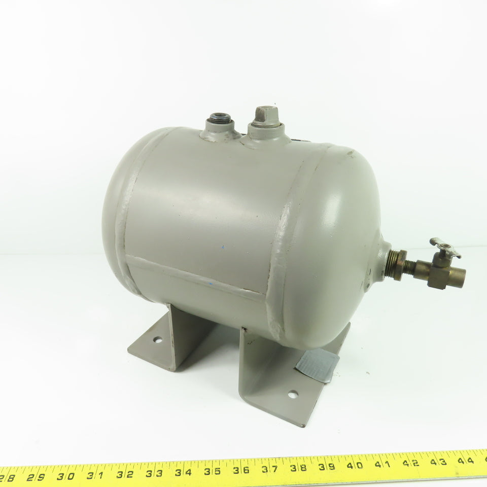 Brunner 2.5 Gallon 200 PSI Horizontal Air Receiver Tank