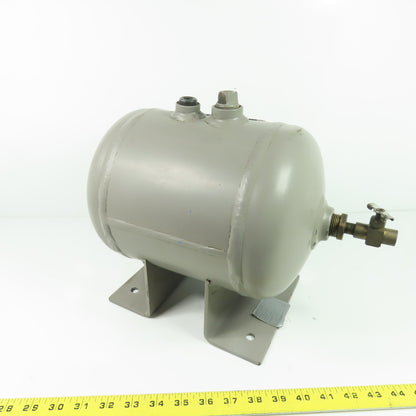 Brunner 2.5 Gallon 200 PSI Horizontal Air Receiver Tank