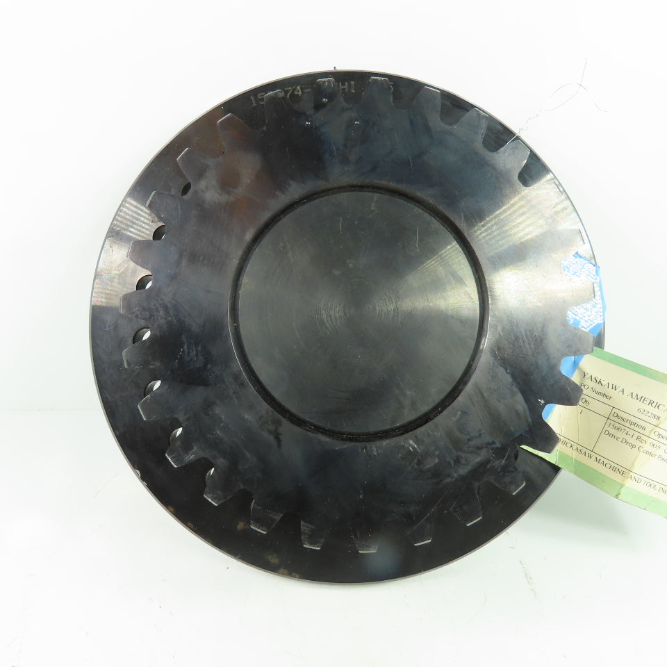 Yaskawa 150074-1 Gear Assy Input Main Drive Drop Center Positioner 27-Tooth