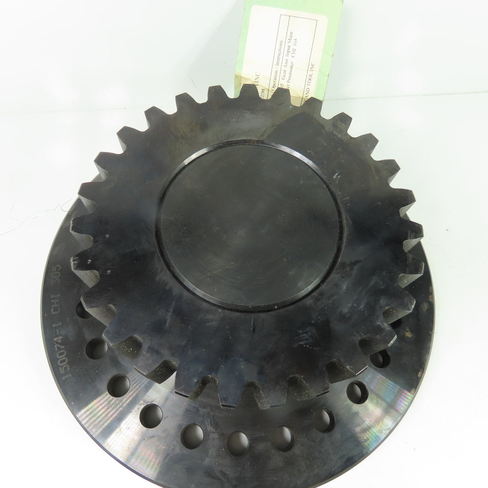 Yaskawa 150074-1 Gear Assy Input Main Drive Drop Center Positioner 27-Tooth