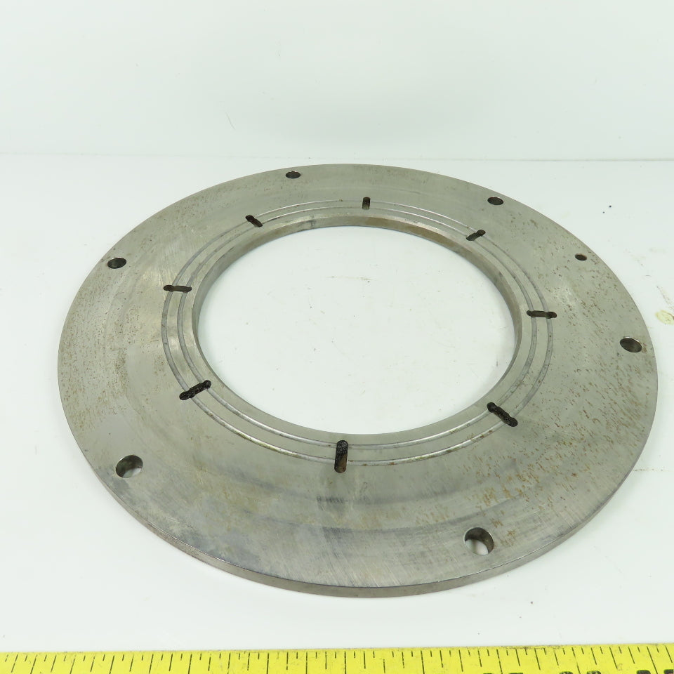 ELT Inc S.O.19735 U2104-2-A Carriage Center Plate 12" OD S.O. 19735