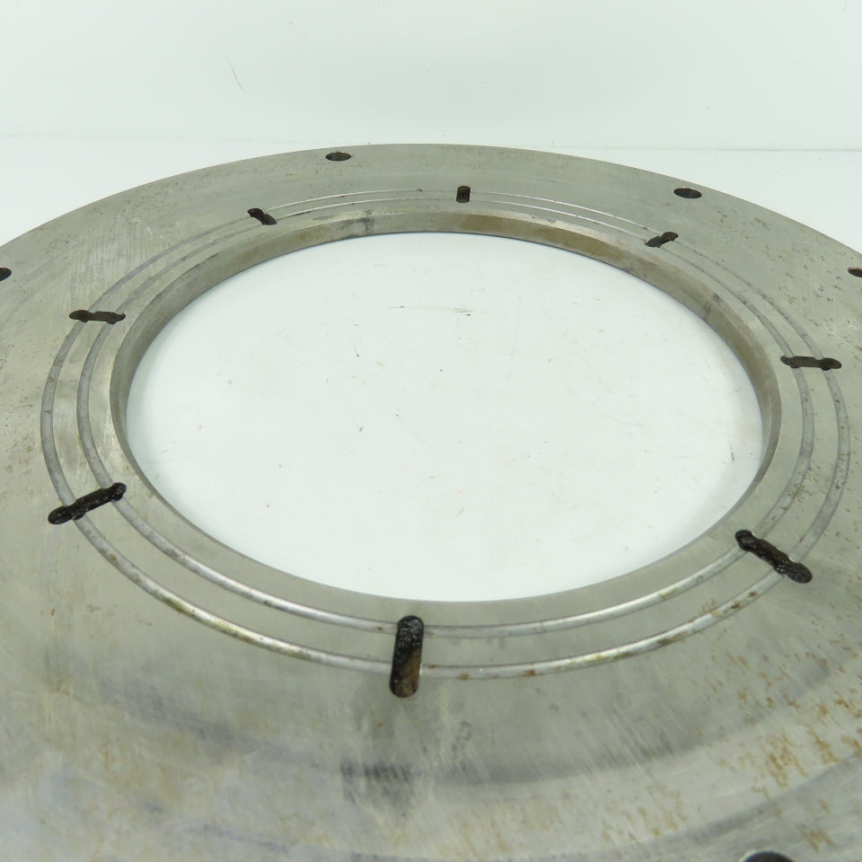 ELT Inc S.O.19735 U2104-2-A Carriage Center Plate 12" OD S.O. 19735