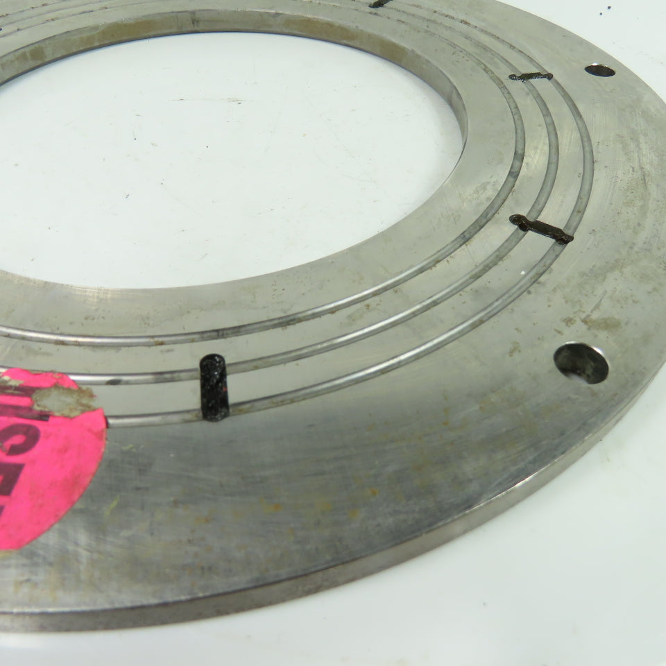 ELT Inc S.O.19735 U2104-2-A Carriage Center Plate 12" OD S.O. 19735