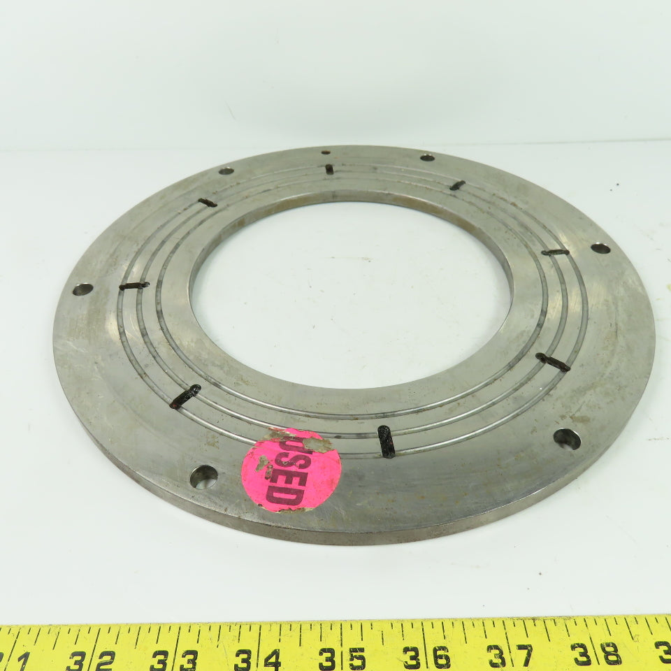ELT Inc S.O.19735 U2104-2-A Carriage Center Plate 12" OD S.O. 19735