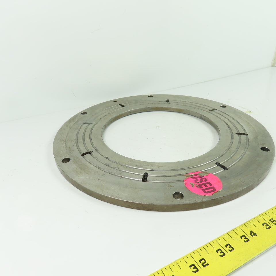 ELT Inc S.O.19735 U2104-2-A Carriage Center Plate 12" OD S.O. 19735
