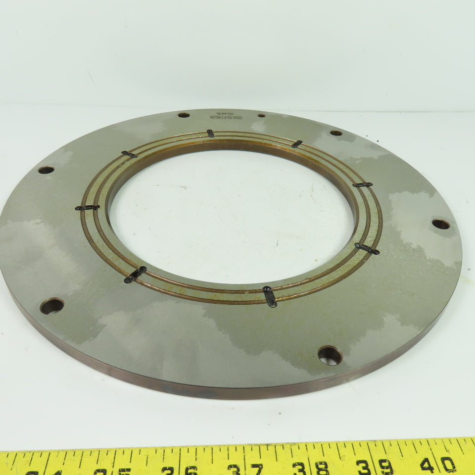 TPS W2104-2 A SO 54325 Carriage Center Plate 12" OD
