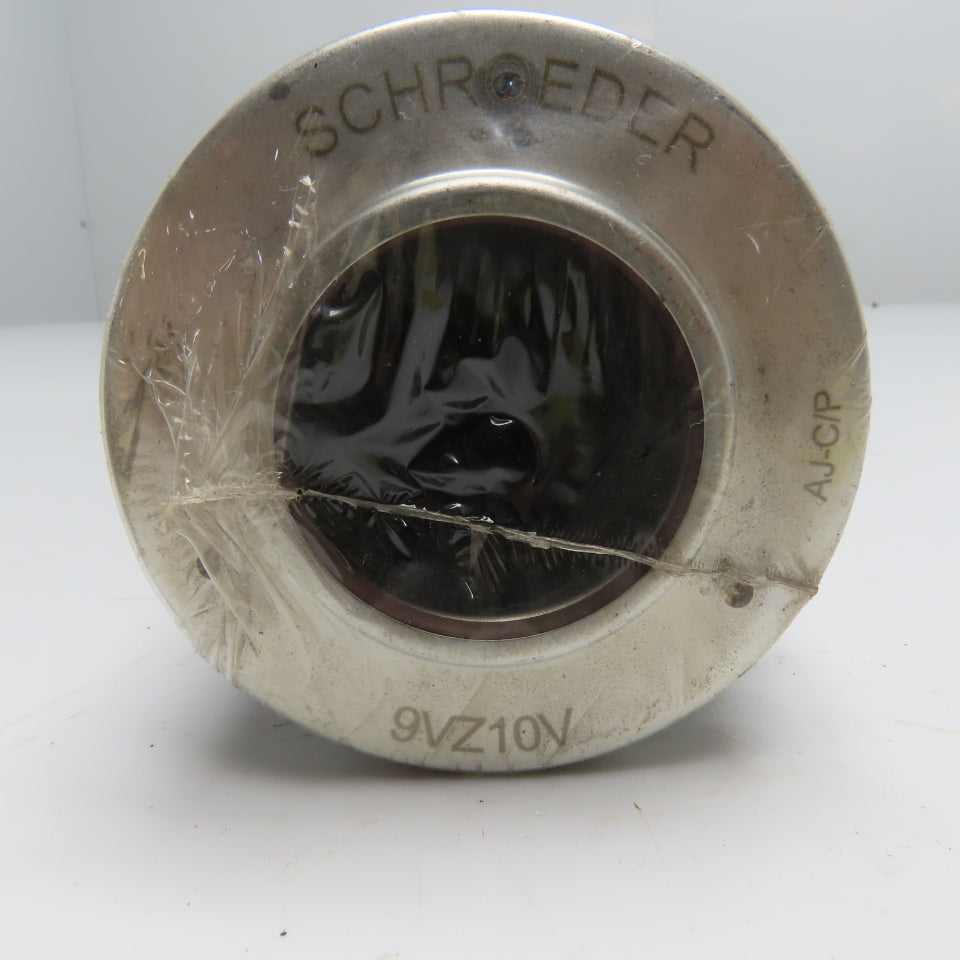 Schroeder 9VZ10V 9VZ10 Industrial Hydraulic Filter Element 12 um Filtration