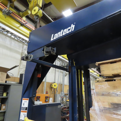 Lantech S300 Semi-Automatic Rotary Arm Straddle Stretch Wrapper 115V 20A