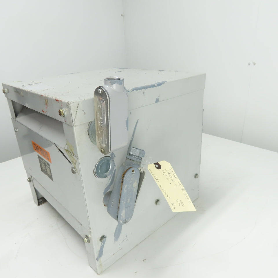 QC Electronics 650009 20kVA 3Ph Isolation Transformer 480/230V Pri 250V Sec