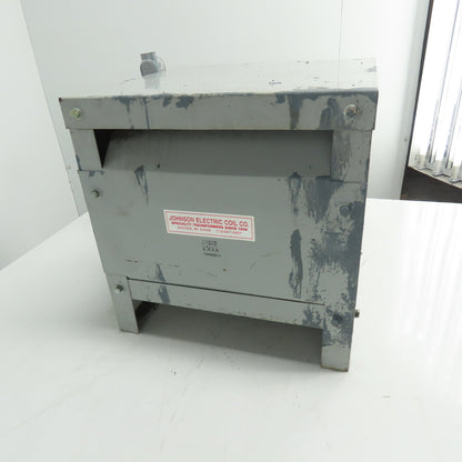QC Electronics 650009 20kVA 3Ph Isolation Transformer 480/230V Pri 250V Sec