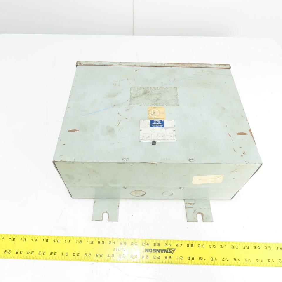 Sorgel 6TSF 6KVA 3Ph Dry Type Transformer 480V Pri 240V Sec