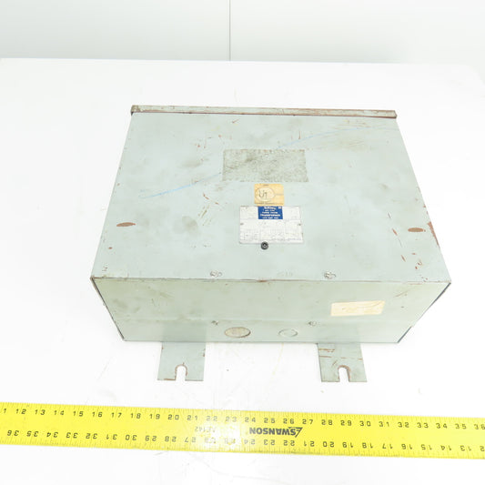 Sorgel 6TSF 6KVA 3Ph Dry Type Transformer 480V Pri 240V Sec