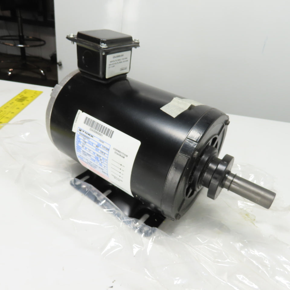 York 024-30900-001 2HP Fan Motor 460V 3Ph 1155RPM 56HZ Frame NEW
