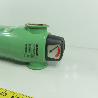 Sullair FX-0350-F-150-AD-SG-NPT Compressed Air Filter Housing 290 psi 1-1/2" NPT