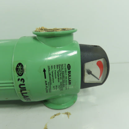 Sullair FX-0350-F-150-AD-SG-NPT Compressed Air Filter Housing 290 psi 1-1/2" NPT