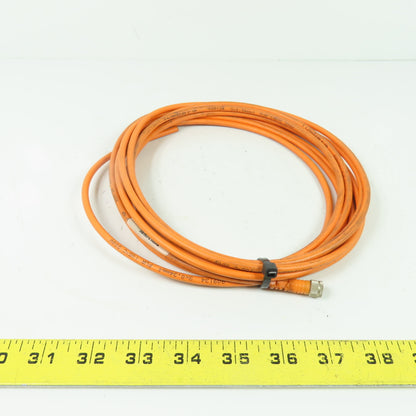 Lumberg RKMV 3-134/5M M8 3-Pin Female Single Ended Cordset 5m