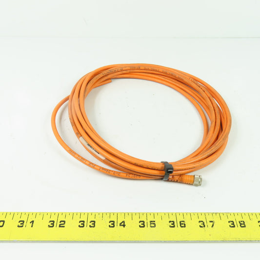 Lumberg RKMV 3-134/5M M8 3-Pin Female Single Ended Cordset 5m