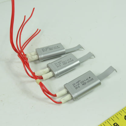 NTK S2-AMPI Capacitor Filter 0.5uF 200VAC 25 Ohm Lot of 3