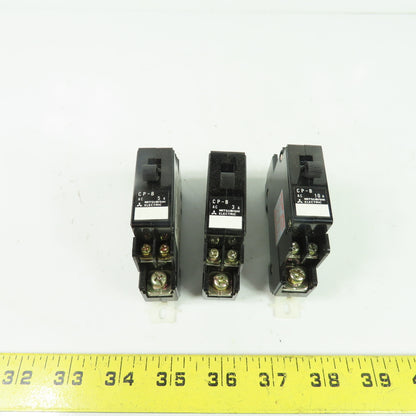 Mitsubishi CP-B Circuit Protector 1-Pole 250VAC 30A Lot of 3