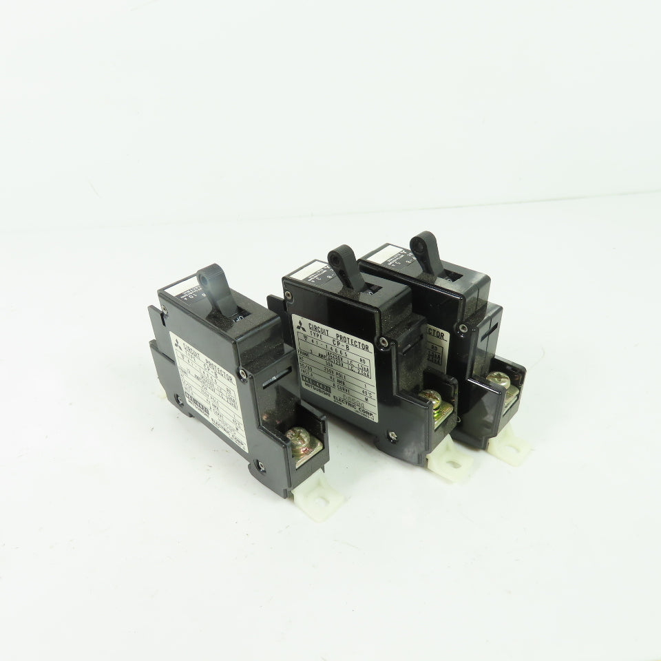 Mitsubishi CP-B Circuit Protector 1-Pole 250VAC 30A Lot of 3
