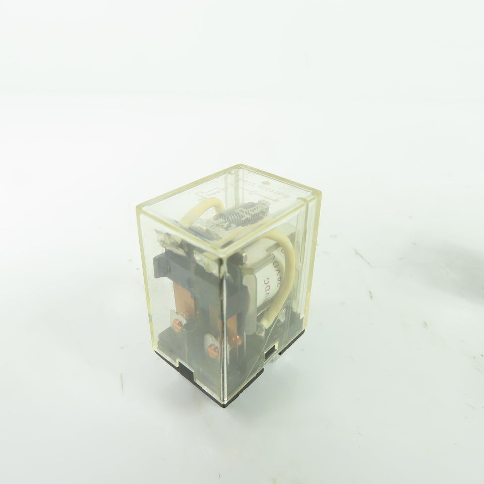 Omron LY2-DC24 LY2 General Purpose Relays 8-Pin DPDT 24VDC Lot of 12