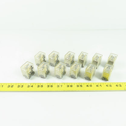 Omron LY2-DC24 LY2 General Purpose Relays 8-Pin DPDT 24VDC Lot of 12