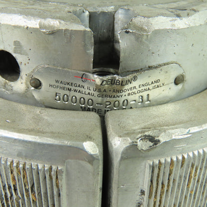 Deublin 50000-200-31 Aluminum Expansion Air Shaft Chuck Adapter 1-7/8"Bore 8"L