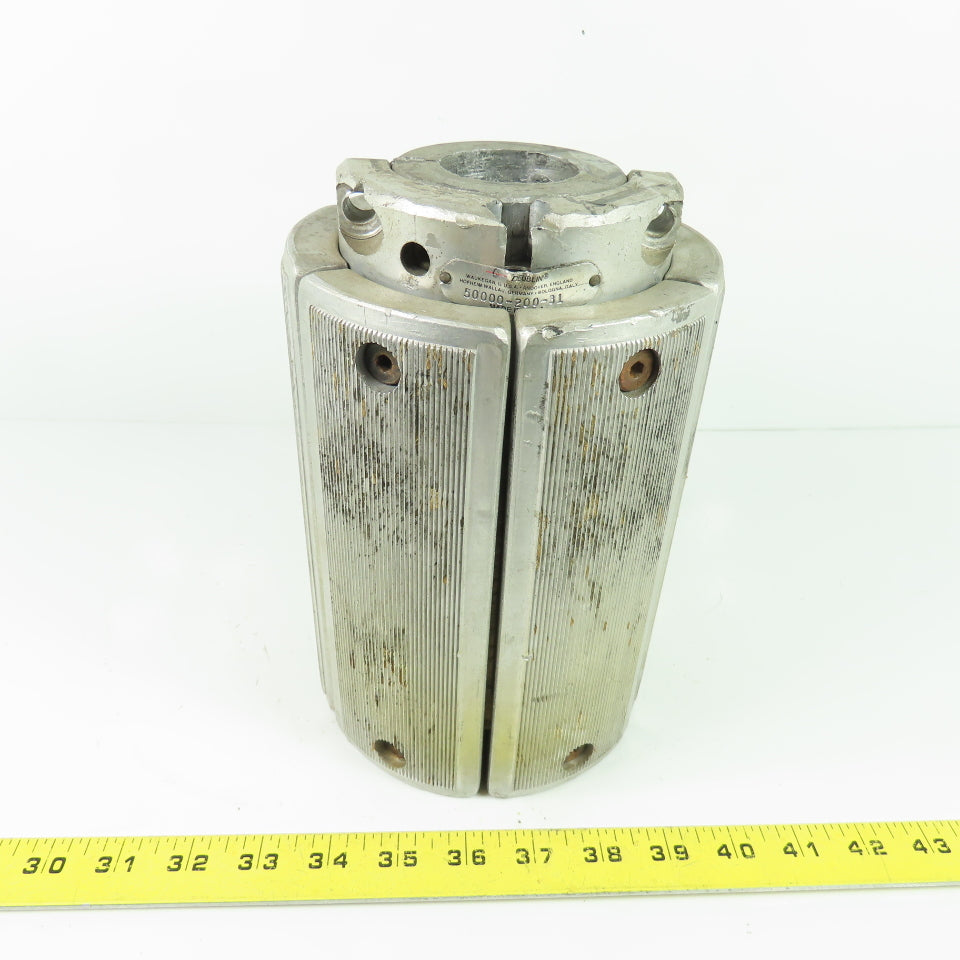 Deublin 50000-200-31 Aluminum Expansion Air Shaft Chuck Adapter 1-7/8"Bore 8"L
