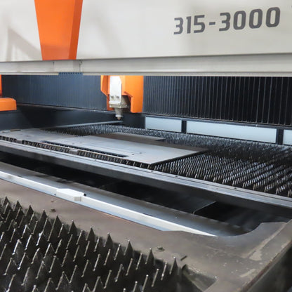 Nukon ECO 315 GX 5' x 10' CNC Fiber Optic Laser Cutting System 315-3000W 480V