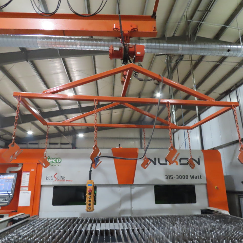 Nukon ECO 315 GX 5' x 10' CNC Fiber Optic Laser Cutting System 315-3000W 480V