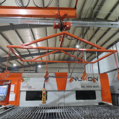 Nukon ECO 315 GX 5' x 10' CNC Fiber Optic Laser Cutting System 315-3000W 480V