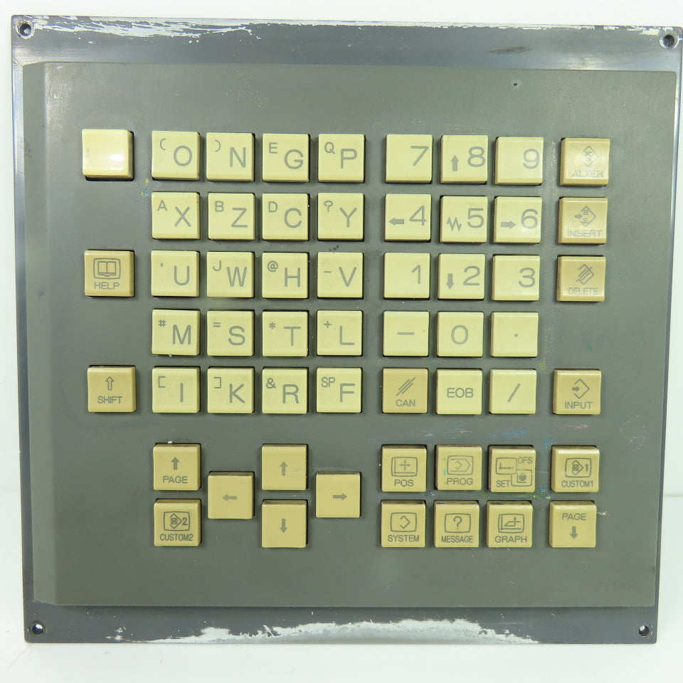 Fanuc A02B-0319-C125#T CNC MDI Unit Keyboard Control Panel