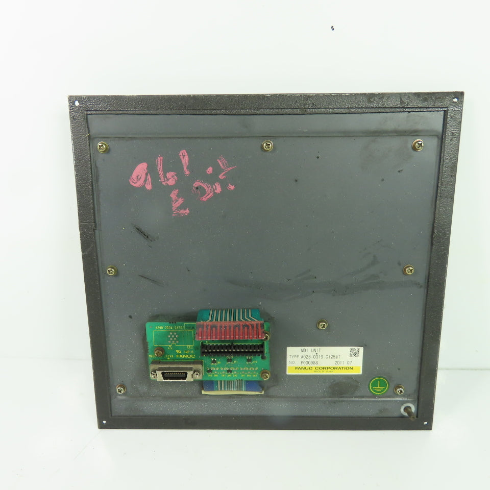 Fanuc A02B-0319-C125#T CNC MDI Unit Keyboard Control Panel