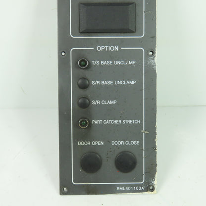 EML401103A CNC Lathe Option Control Panel