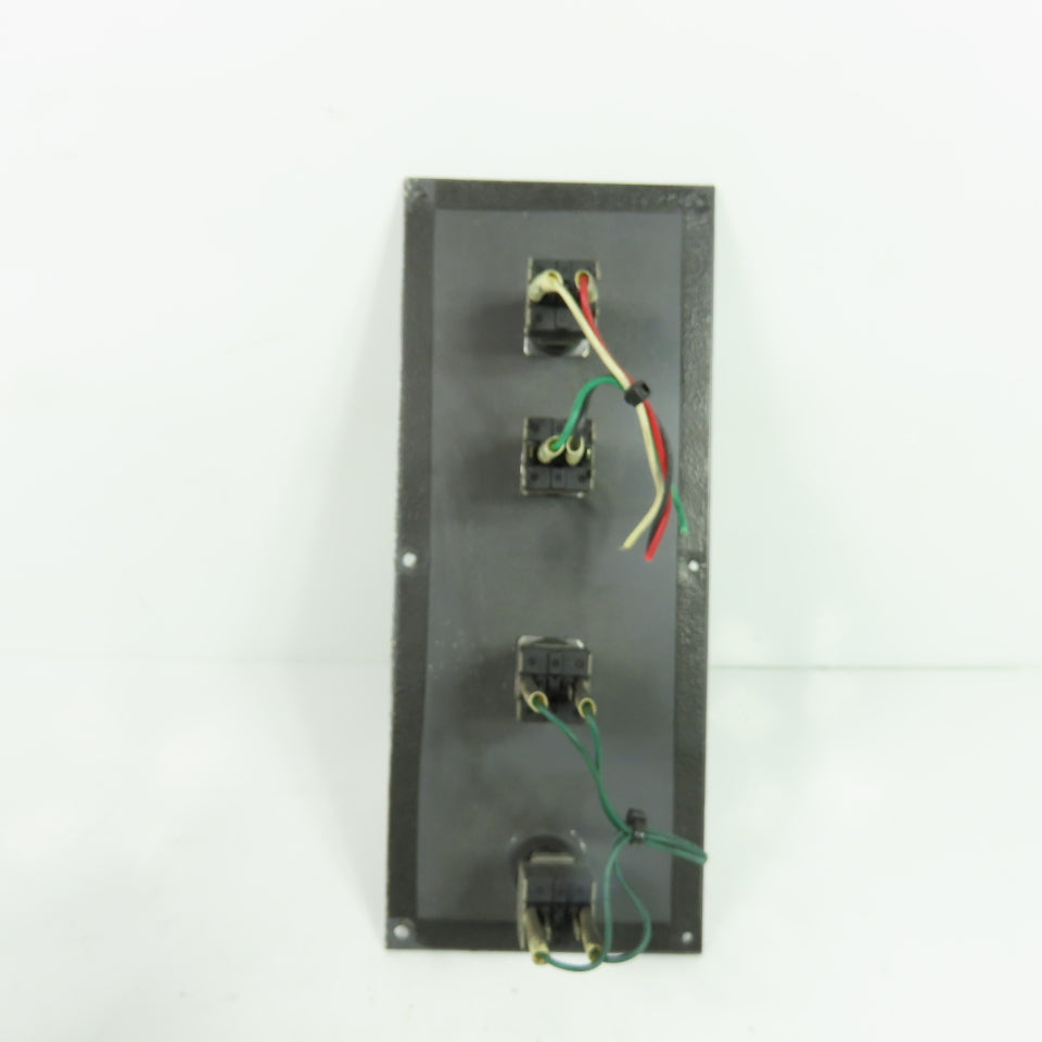 EML401102A Power Door Interlock Edit Operator Control Panel Plate 8-5/8"x3.5"