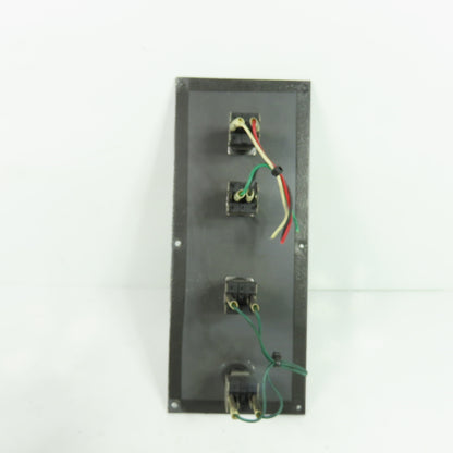 EML401102A Power Door Interlock Edit Operator Control Panel Plate 8-5/8"x3.5"