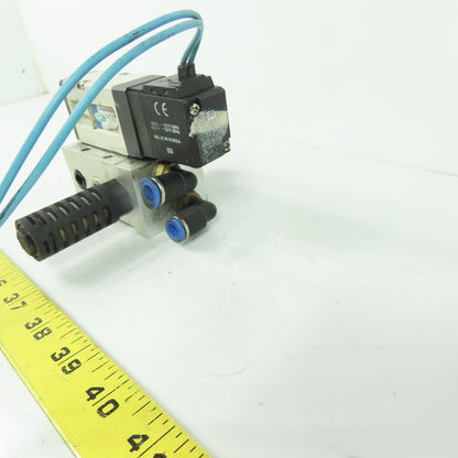 TPC DS3100 Solenoid Valve 127V 130PSI W/ Manifold Base