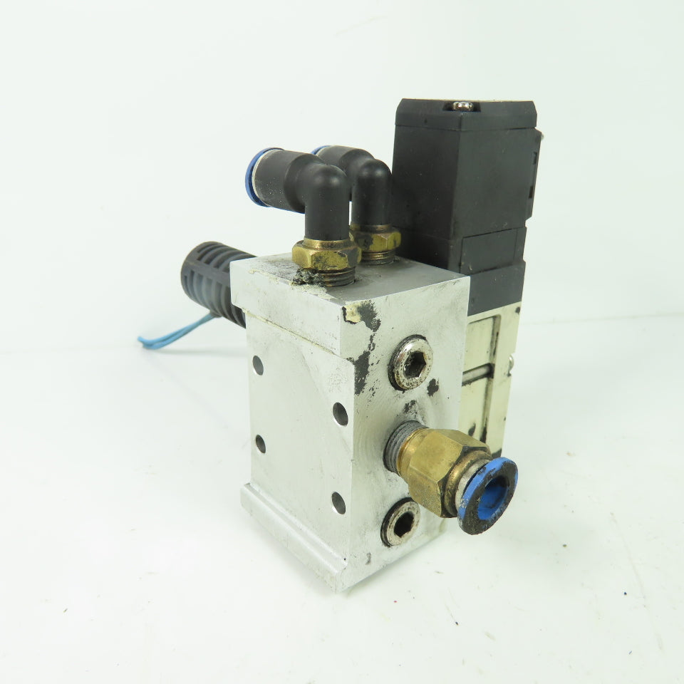 TPC DS3100 Solenoid Valve 127V 130PSI W/ Manifold Base