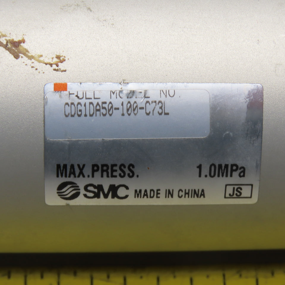 SMC CDG1DA50-100-C73L 50mm Bore x 100mm Stroke Double Acting Air Cylinder