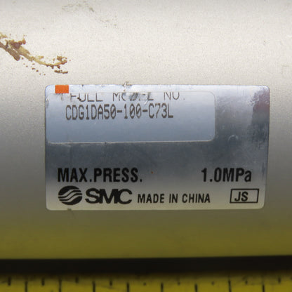 SMC CDG1DA50-100-C73L 50mm Bore x 100mm Stroke Double Acting Air Cylinder