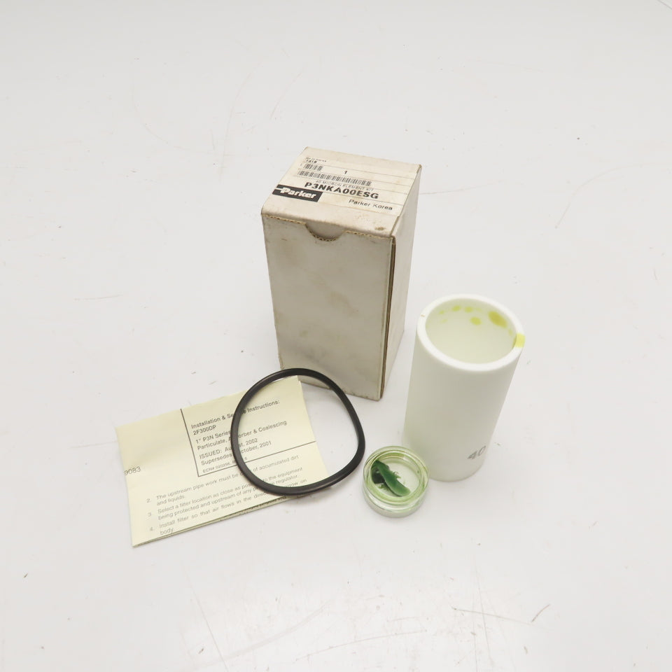 Parker P3NKA00ESG 40 Micron Pneumatic Filter Element Kit